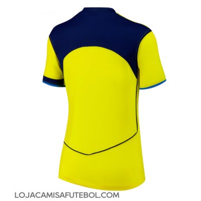 Camisa de Futebol Tottenham Hotspur Equipamento Alternativo Mulheres 2025-26 Manga Curta Camisa de Futebol Tottenham Hotspur Equipamento Alternativo Mulheres 2025-26 Manga Curta